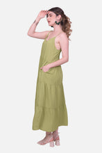 Cargar imagen en el visor de la galería, Vestido Ananias - Verde Manzana
