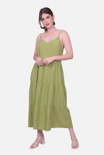 Cargar imagen en el visor de la galería, Vestido Ananias - Verde Manzana
