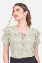 Cargar imagen en el visor de la galería, Blusa Paula - Verde
