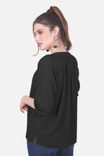 Cargar imagen en el visor de la galería, Blusa Irene - Negra
