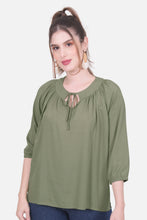 Cargar imagen en el visor de la galería, Blusa Irene - Oliva
