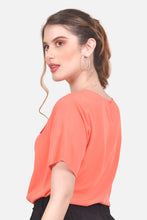 Cargar imagen en el visor de la galería, Blusa Mayida - Naranja

