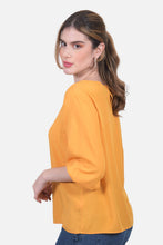 Cargar imagen en el visor de la galería, Blusa Berta - Mostaza
