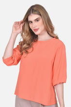 Cargar imagen en el visor de la galería, Blusa Berta - Naranja
