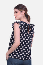 Cargar imagen en el visor de la galería, Blusa Leticia - Azul Navy
