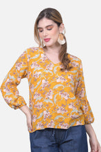 Cargar imagen en el visor de la galería, Blusa Danae Mostaza
