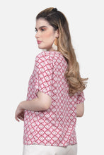 Cargar imagen en el visor de la galería, Blusa Evelin Rosada

