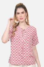 Cargar imagen en el visor de la galería, Blusa Evelin Rosada

