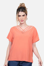 Cargar imagen en el visor de la galería, Blusa Leire Coral
