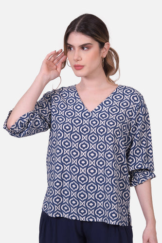 Blusa Febe Azul Navy