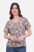 Cargar imagen en el visor de la galería, Blusa Galia Lila Claro
