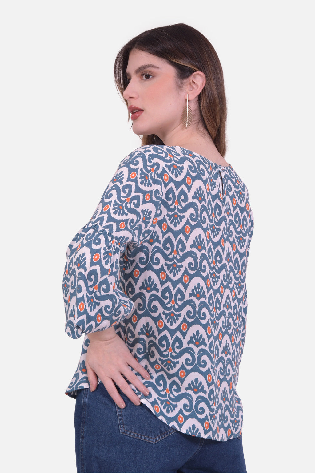 Blusa Barcelona Indigo