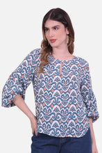 Cargar imagen en el visor de la galería, Blusa Barcelona Indigo
