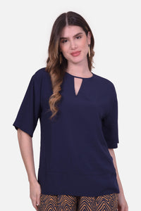 Blusa Fedra Azul Navy