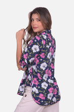 Cargar imagen en el visor de la galería, Blusa Gina Azul Navy
