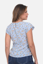 Cargar imagen en el visor de la galería, Blusa Libano Azul Claro
