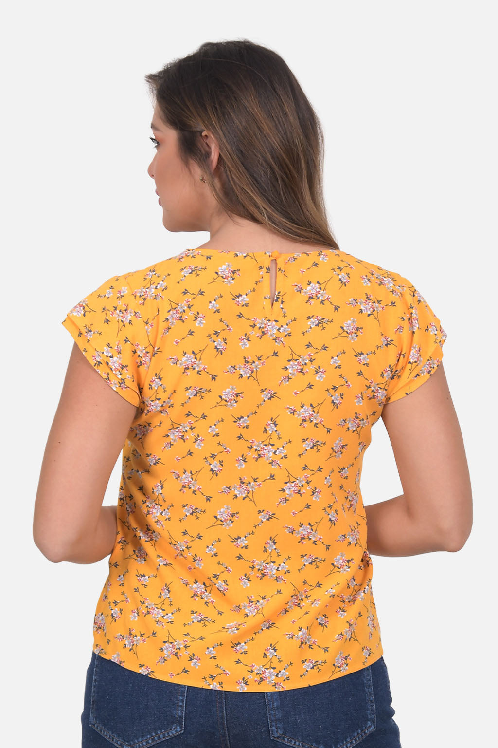 Blusa Libano Mostaza