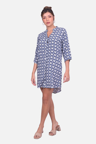 Vestido Saldana Azul Navy