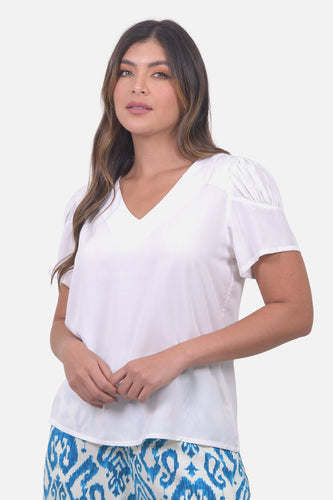 Blusa Moscu Crudo Claro