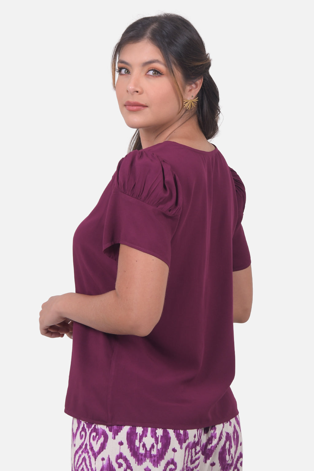 Blusa Moscu Vino