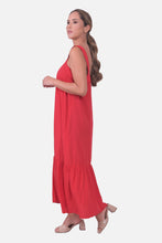 Cargar imagen en el visor de la galería, Vestido Damasco Rojo
