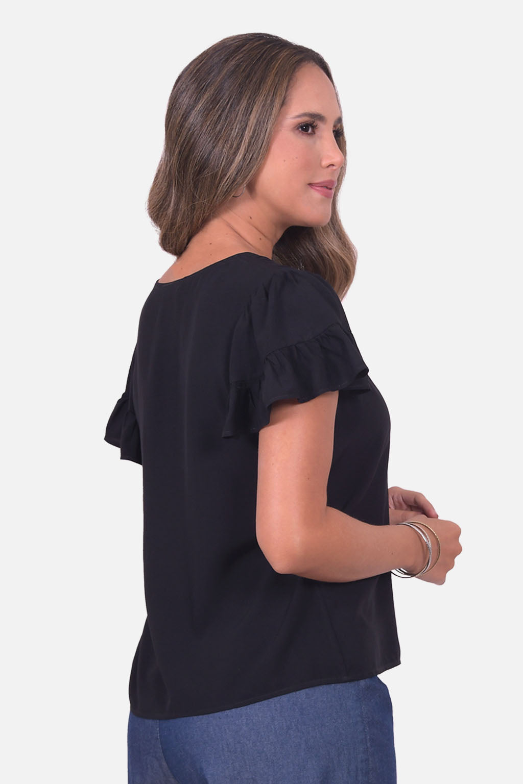 Blusa Escocia Negra