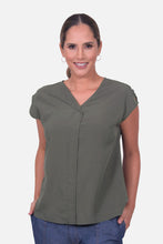 Cargar imagen en el visor de la galería, Blusa Recife Verde Militar
