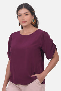 Blusa Venecia Vino