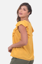 Cargar imagen en el visor de la galería, Blusa Veronica Mostaza
