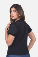 Cargar imagen en el visor de la galería, Blusa Belen Negra
