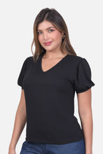 Cargar imagen en el visor de la galería, Blusa Belen Negra
