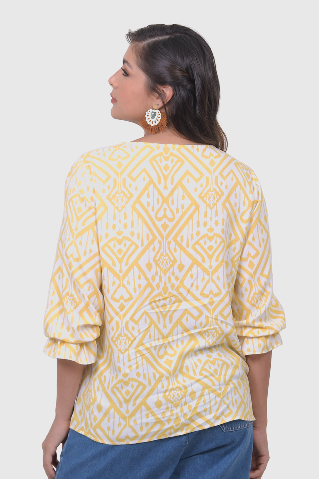 Blusa Fatima Amarilla