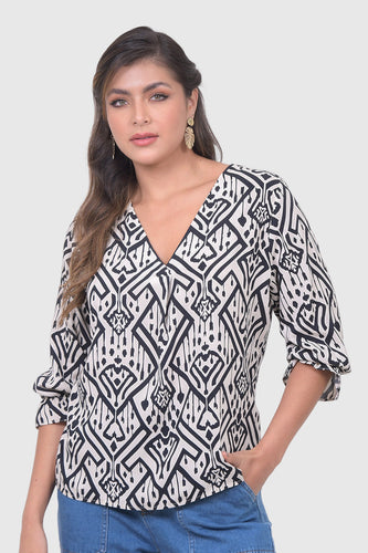 Blusa Fatima Negra