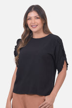 Cargar imagen en el visor de la galería, Blusa Ines Negra
