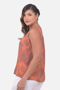Blusa Clarissa Terracota