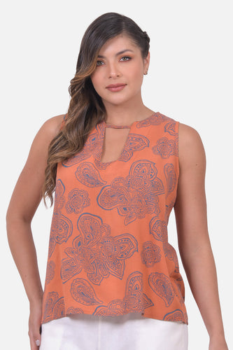 Blusa Clarissa Terracota
