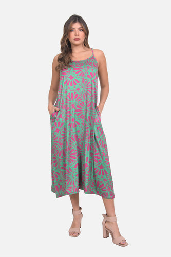 Vestido Herly Verde Cali