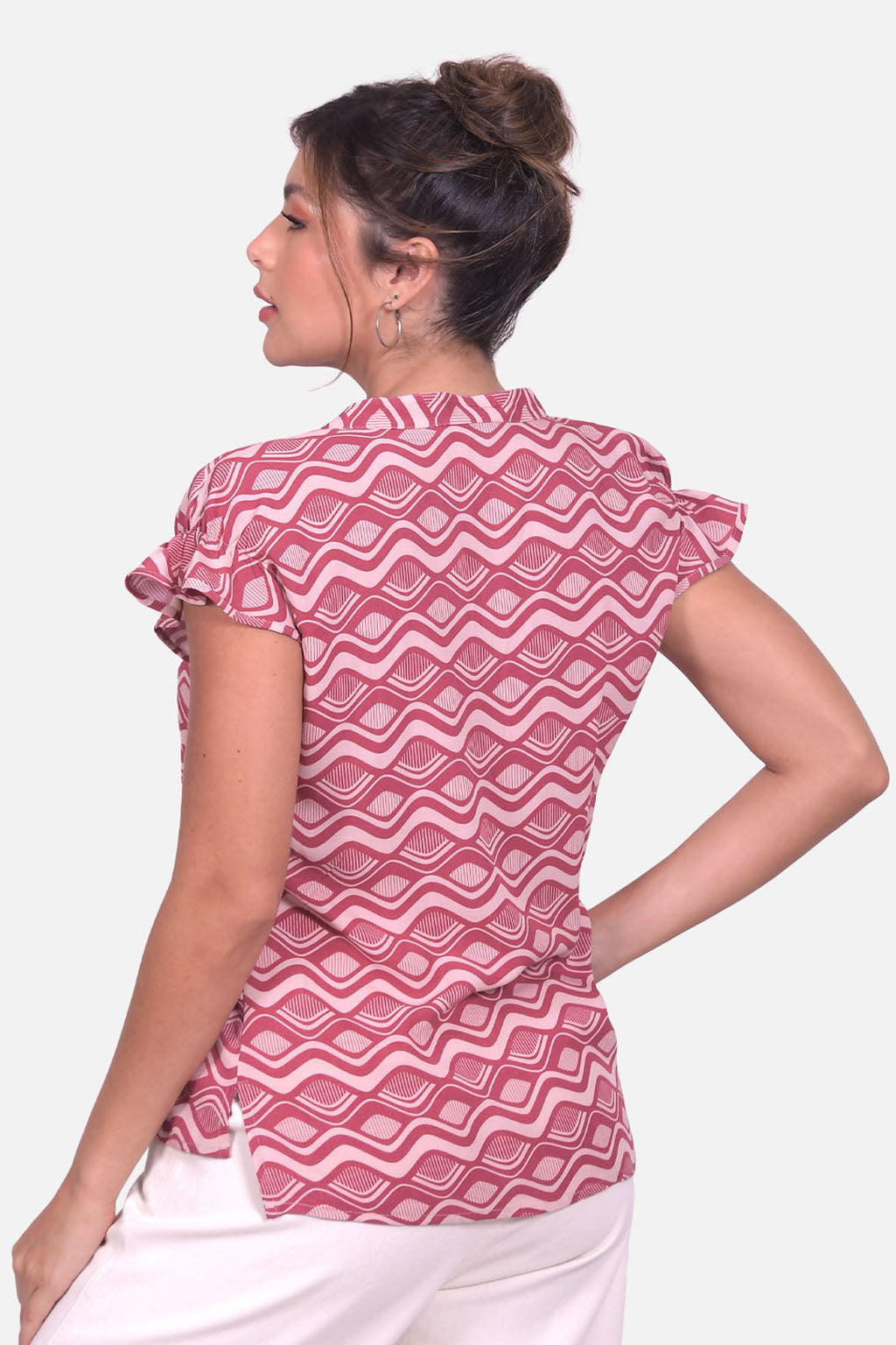 Blusa Ankara Vinotinto