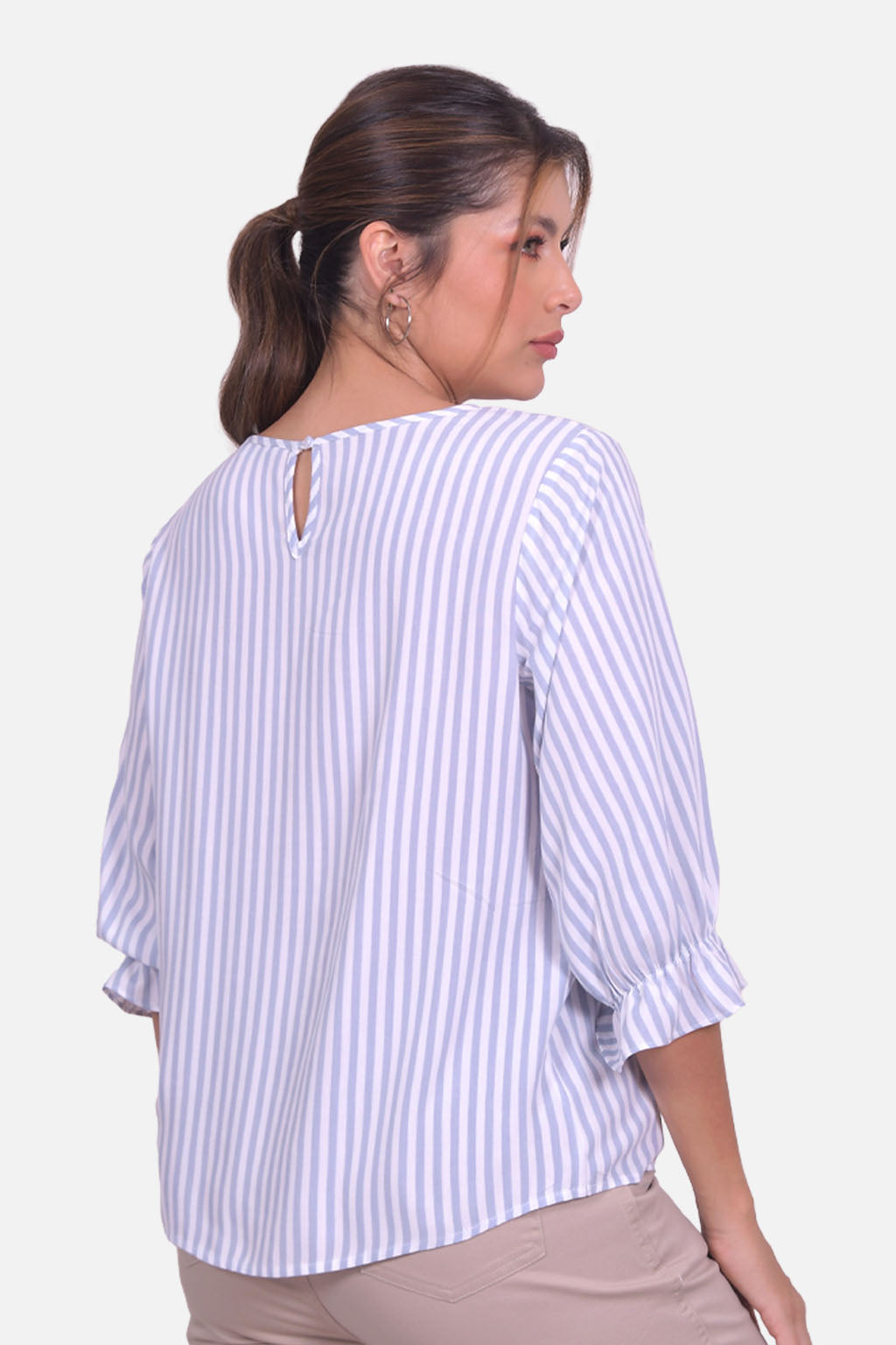Blusa Cuarzo Azul Hortencia
