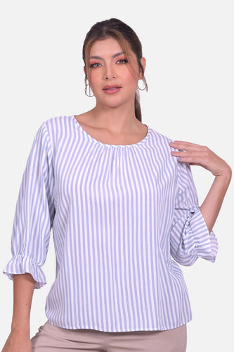 Blusa Cuarzo Azul Hortencia