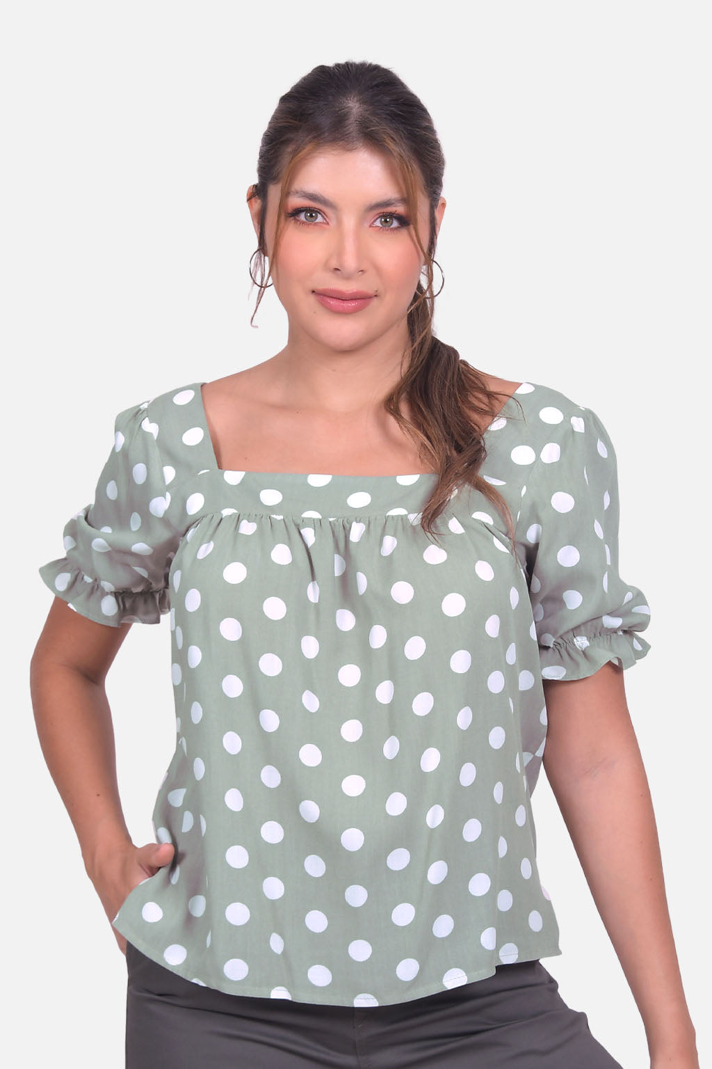 Blusa Espinela Oliva