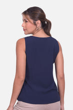 Cargar imagen en el visor de la galería, Blusa Paulina Azul Navy
