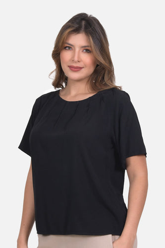Blusa Cornalina Negra