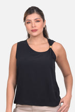 Cargar imagen en el visor de la galería, Blusa Jade Negra
