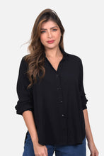 Cargar imagen en el visor de la galería, Blusa Aixa Negra
