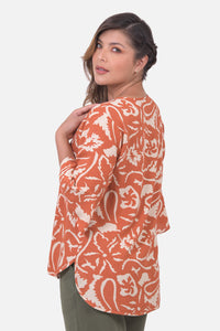 Blusa Lina Terracota