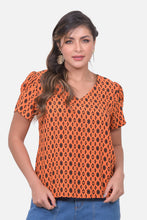 Cargar imagen en el visor de la galería, Blusa Monza Naranja
