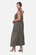 Cargar imagen en el visor de la galería, Vestido Cleopatra Verde Militar

