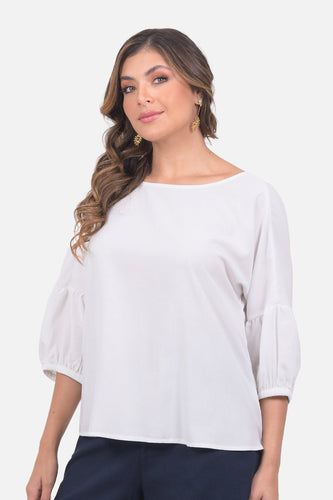 Blusa Lola Crudo Claro