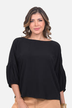 Cargar imagen en el visor de la galería, Blusa Lola Negra
